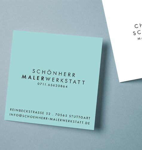 Christine Schönherr Malerwerkstatt / Corporate Design