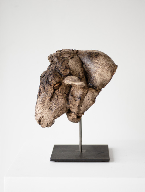 La Mancha (2025) / Steingut, Raku Obvara Holzbrand, h 24 cm