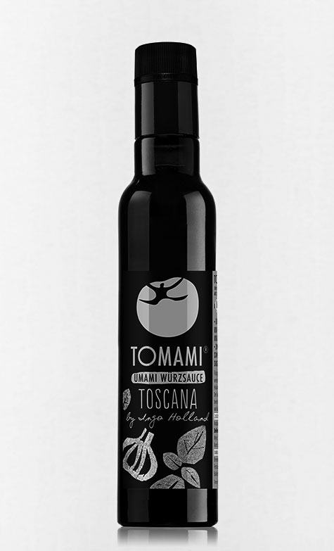 Tomami GmbH / Umami Würzsaucen / Package Design